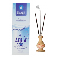 عود خوشبو کننده شاخه ای دست ساز آکوا کول ( آب خنک ) ( Aqua Cool ) برند نابیلا ( Nabila ) 